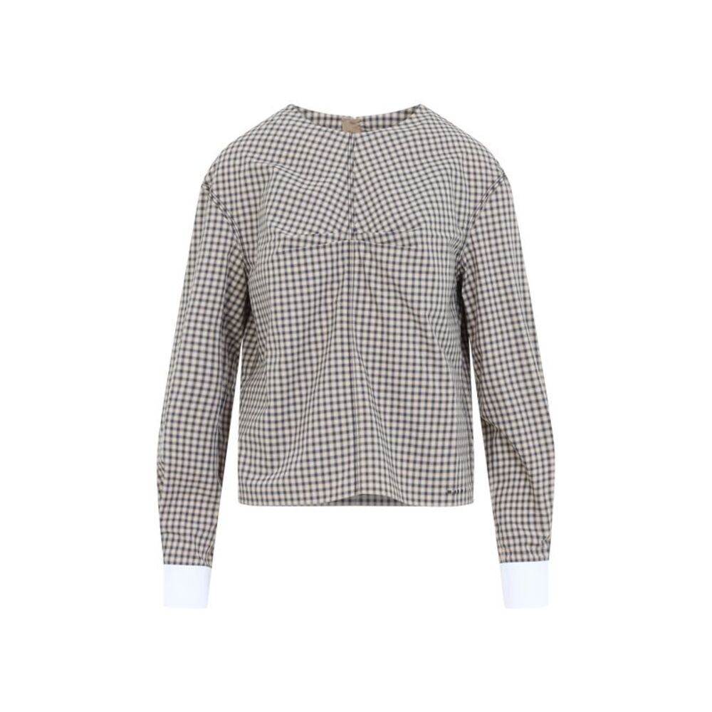Marni Checkered Cotton Shirt Women
